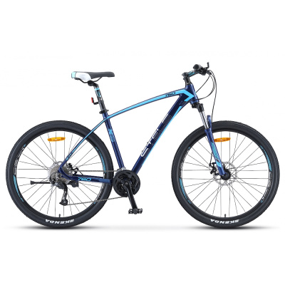 Велосипед 27.5" STELS Navigator-760 MD (17.5" Темно-синий), арт. V010
