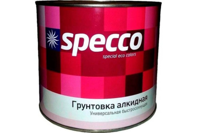 Грунтовка ГФ-021 "Specco" светло-серая 1 кг