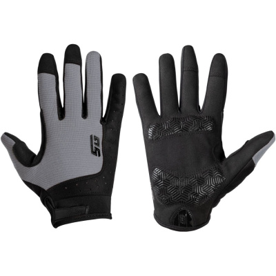 Перчатки полноразмерные STG Fit Skin, размер M, серый с черным