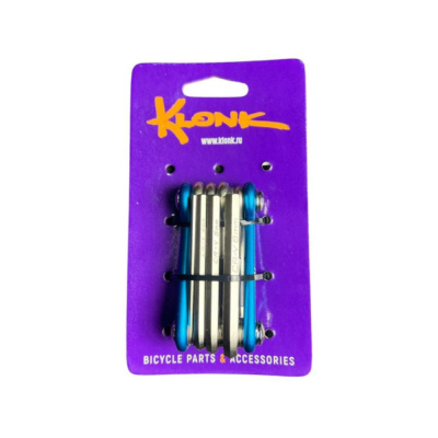 Ключ многофункциональный, Мультитул, BASIC, 10 в 1 (2/2.5/3/4/5/6/8 mm/PH2/Flat/T25), KLONK, 10511, 
