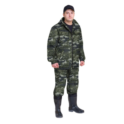 Костюм "РОВЕР" куртка/брюки, цвет: кмф "Бастион", ткань: Полофлис 44-46, 182-188