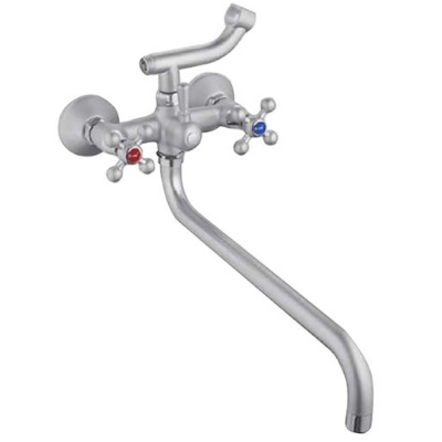 Смеситель хром.д/ван.излив 7128S F2619