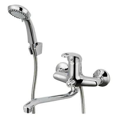 Смеситель для ванной хром Ф40 излив 30S-2