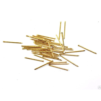 Гвоздь финишный латунированный 1,2х30 (100г)