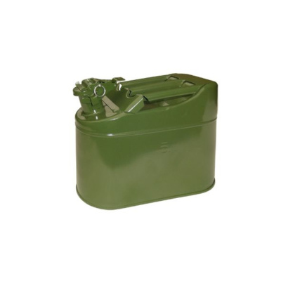 Канистра 5л стальная 3-ная ручка с чекой