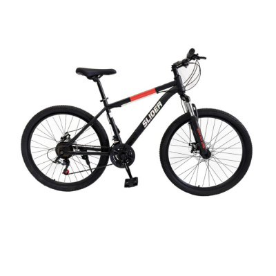 Велосипед IT250-26BK 2-х колесн. Slider Rocky, 26 дюймов, 21 скорость, дисковый тормоз, черный