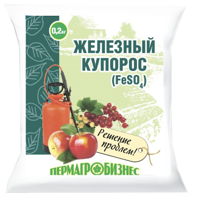 Железный купорос 200г 10/50/5000 ПАБ