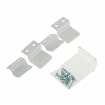 Крепление д/москитной сетки, белое, металл, саморезы в компл. АСРемОкно 4337 РФ