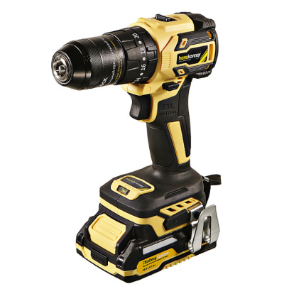 Дрель акк б/щ уд. Hanskonner, 18В, 1BatterySystem, 65Нм,2х2.0Ач,патрон 13мм,кейс HS HCD2065BLIC 