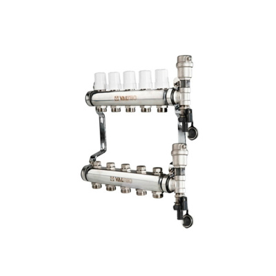 Коллекторная группа 1"х5 выхода (евроконус)