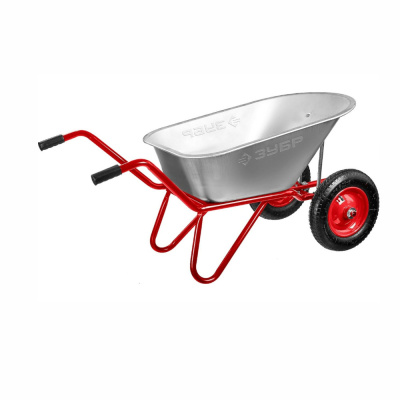 Садово-строительная двухколесная тачка Зубр Т-21 180 кг