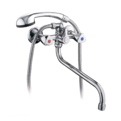 Смеситель хром для ванны излив 7130S