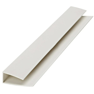 Профиль конечный "L" для панелей 10мм 3,0м "Идеал" Белый / 001