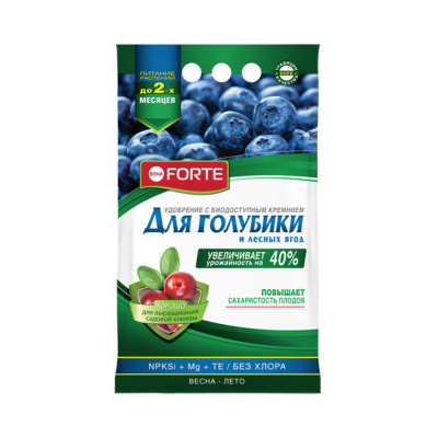 Для голубики и лесных ягод 2,5кг Бона Форте с цеолитами мин.удобрение 2/10 БФ