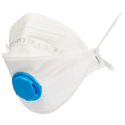 Респиратор складной НР3-1213 с клапаном FFP3