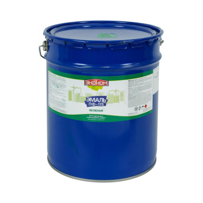 Эмаль ПФ-115 зеленая 20кг