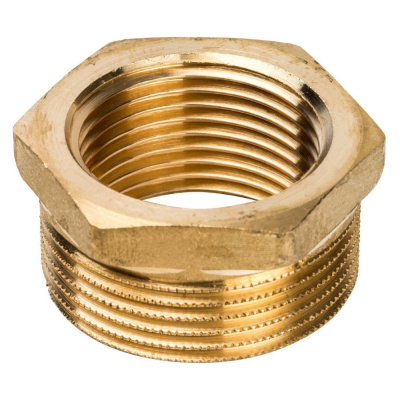 Футорка 1"х1/2 ш/г хром