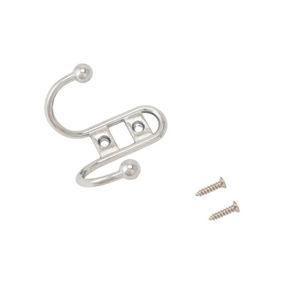 Крючок-вешалка (480,60) СТАНДАРТ 208 B CP хром ЕВРОПАКЕТ 