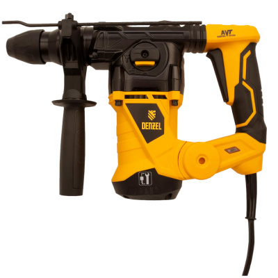 Перфоратор электрический RHV-1250-30, SDS-plus, 1250 Вт, 5 Дж, 3 плюс 1 реж.// Denzel