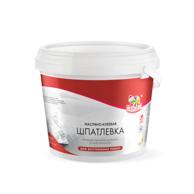 Шпатлевка масляно-клеевая 3,5кг OLECOLOR