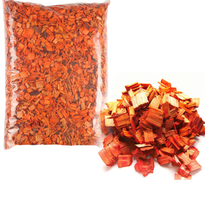 Щепа декоративная оранжевая 60 л 1/40