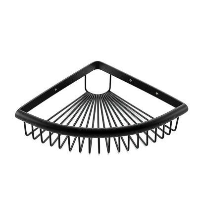 ПОЛКА ДЛЯ ВАННОЙ УГЛОВАЯ F352-6 ЧЕРНАЯ (1/10) "FRAP"