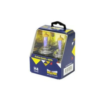 Лампа авт. 12V (+200%) H4 60/55W P43t (*комплект: 2 шт.) Racing Vision Маяк Active