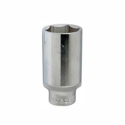 Головка торцевая 26мм 1/2" 6-гранная глубокая L77мм F-5457726 "FORCE"
