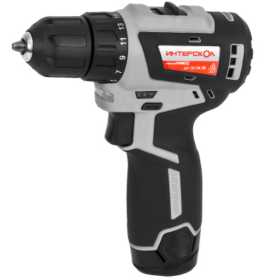 Дрель-шуруповерт ДА-10/12В 38 МиниМАКС бесщеточная аккум. Li-ion, кейс, 2 аккум., 2,5Ач, ЗУ)