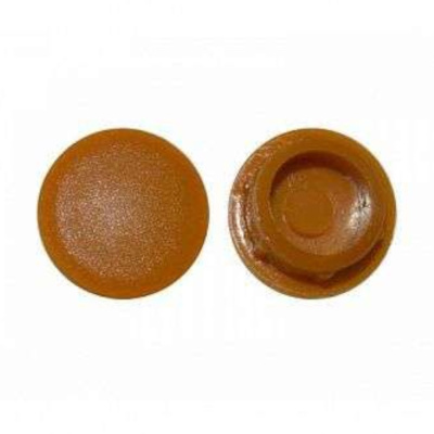 Заглушка под отверстие D10мм, орех (12шт)