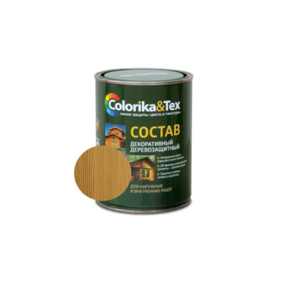 Состав деревозащитный "Colorika&Tex" орегон 0,8л