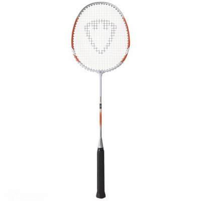 Ракетка бадм. TORRES Hybrid2,арт.BD20503, для начинающ.,стал.стерж, алюм. обод, со струнами, оранжев