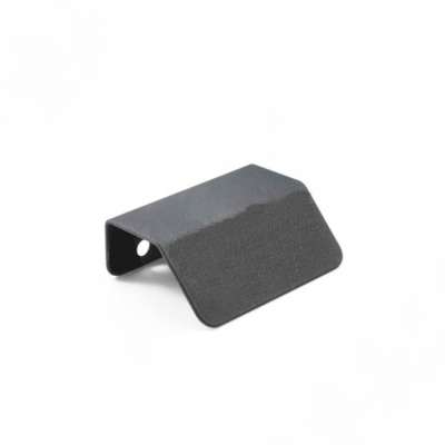 Профиль-ручка 96мм крепление саморезами графит