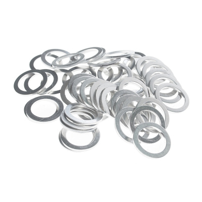 Набор алюминиевых шайб в комплекте "15".толщина шайб 1,5мм