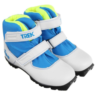 Ботинки лыжные детские TREK Kids2 белый (лого синий) N (RU31;EU32;CM19)