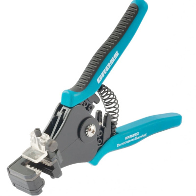 Щипцы для зачистки электропроводов 0,5, 1,0, 1,5, 2,5, 4,0, 8,01 мм2 (8-22AWG), лезвие SK5//Gross