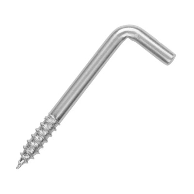 Крюк шуруп L-образный KRHR-6