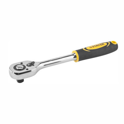 Трещотка для торцовых головок, Professional (27786-1/2) STAYER  1/2", 45 зубцов, 