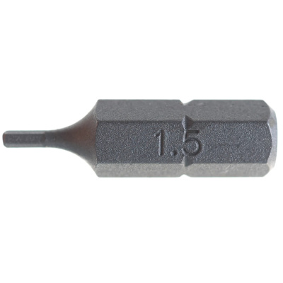 Вставка -бита 1/4"DRх25мм HEX 1,5мм
