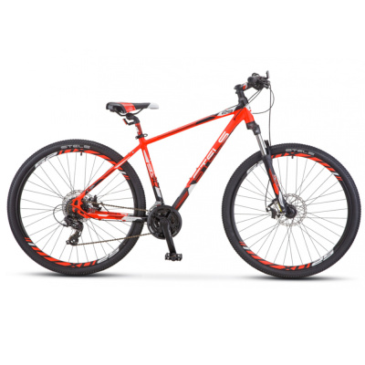 Велосипед 29" STELS Navigator-930 MD (18.5" Неоновый-красный/чёрный), арт. V010
