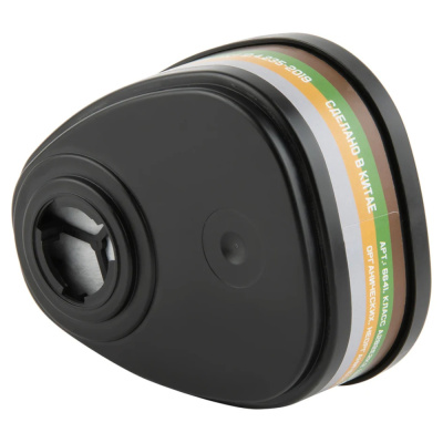 Фильтр противогазовый Jeta Safety для защиты от орган, неорган, кислых газов ( компл. 2 шт)