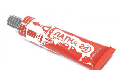 Клей жидкий ПВХ для ремонта лодок, тентов и бассейнов, 20гр, синего цвета,Ж020гр_си, Латка24