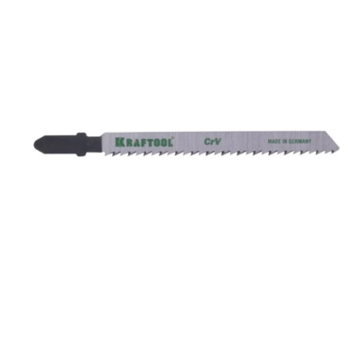 Полотна KRAFTOOL, T144DF, для эл/лобзика, Bi-Metall, по дереву, фанере, быстрый рез, EU-хвост., шаг