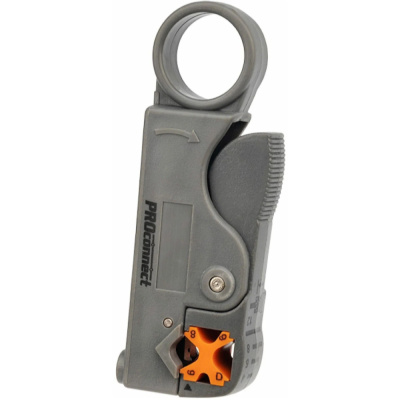 Инструмент для зачистки коаксиального кабеля PROconnect