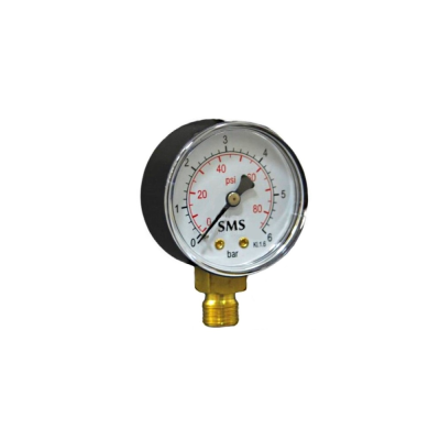 Манометр верт. 6 bar(d50x1/4) SMS-335V
