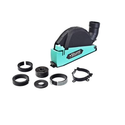 Насадка пылеудаления для УШМ 125 мм пластик Sturm!