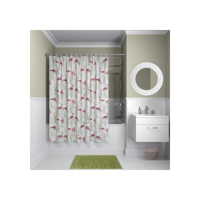 Штора для ванной комнаты, 180*180см, PEVA, P04PV11i11,  IDDIS