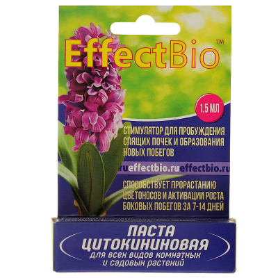 Цитокининовая паста 1,5мл "EffectBio" д/размножения всех видов цветов 3/25 БТ