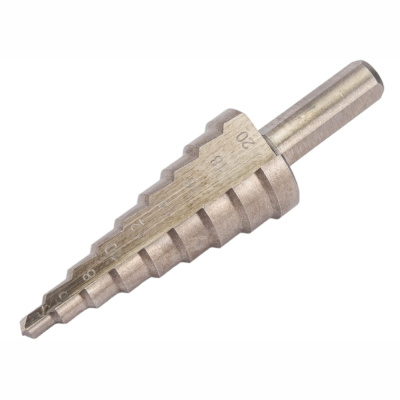 Сверло по металлу шаговое 4-20 мм (9 ступ.) "Hardcore" 142420