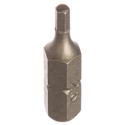 Вставка -бита 1/4"DRх25мм HEX 2,5мм